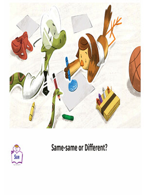 cover image of Same-Same or Different?